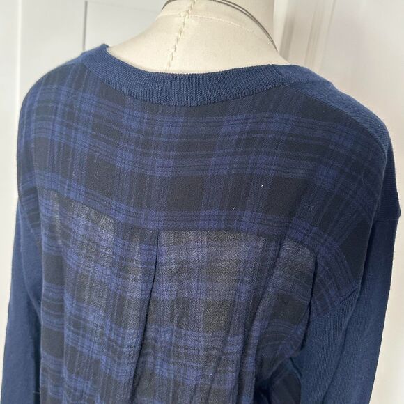 T by Alexander Wang Deep Blue Sweater - Picture 3 of 7